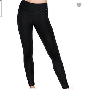 victoria secret pink yoga leggings black small